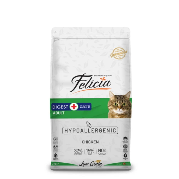 Felicia Digest Tavuklu Yetişkin Kedi Maması 2 Kg ürün görseli 1