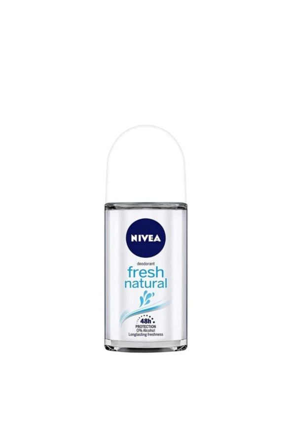 NIVEA ROLL ON WOMEN FRESH NATURAL 50ML ürün görseli 1