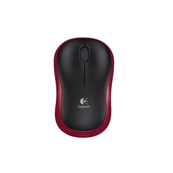 logitech M185 USB Alıcılı Kompakt Kablosuz Mouse - Kırmızı ürün görseli 1