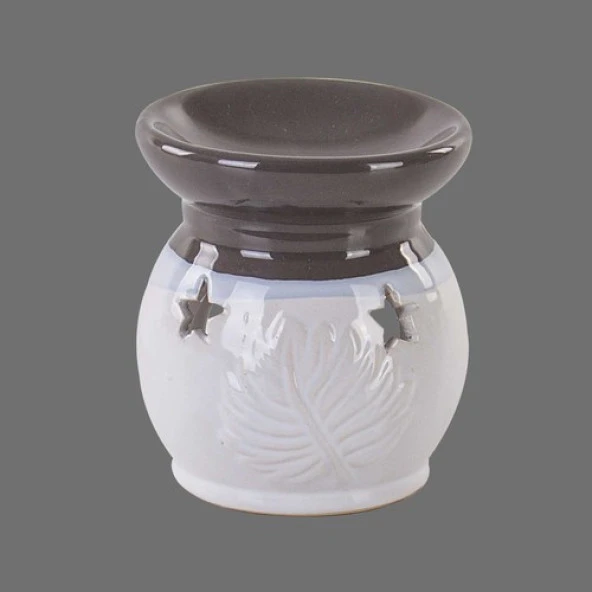 Euro Flora Seramik Buhurdanlık Yıldız 9X10 cm ürün görseli 1