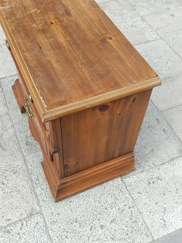 Ahşap Şifonyer Çekmeceli 74x41x60cm - Resim 3