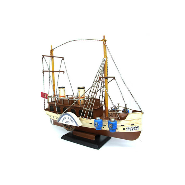 Dekoratif Metal Gemi 1210E-3304A Model-M69 ürün görseli 1
