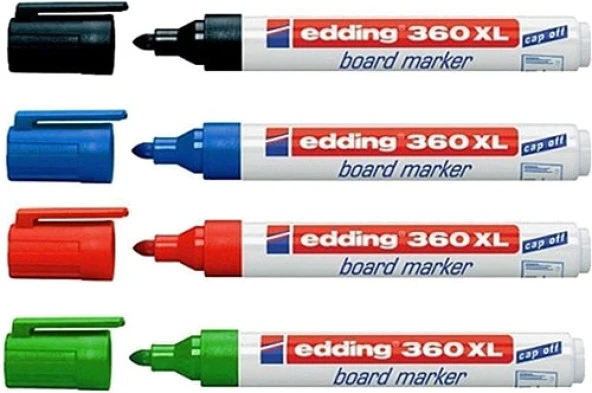 EDDİNG E-360 XL TAHTA KALEMİ 1,5-3MM KIRMIZI KOD: ED360XL02 ürün görseli 1
