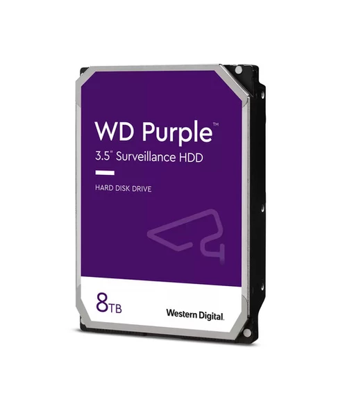 WD Purple 8 TB Surveillance Hard Drive ürün görseli 1