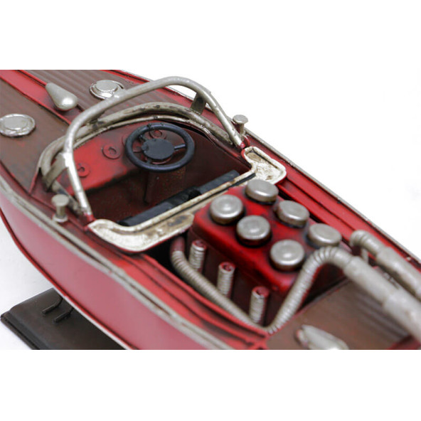 Dekoratif Metal Hız Botu C0947 Model-M71 - Resim 3