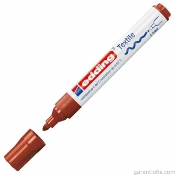 Edding 4500 Kahverengi Kumaş Boyama Kalemi (Tişört/Tekstil Marker) ürün görseli 1