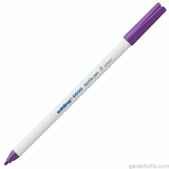 Edding 4600 Mor Kumaş Boyama Kalemi (T-Shirt/Tekstil Pen) ürün görseli 1