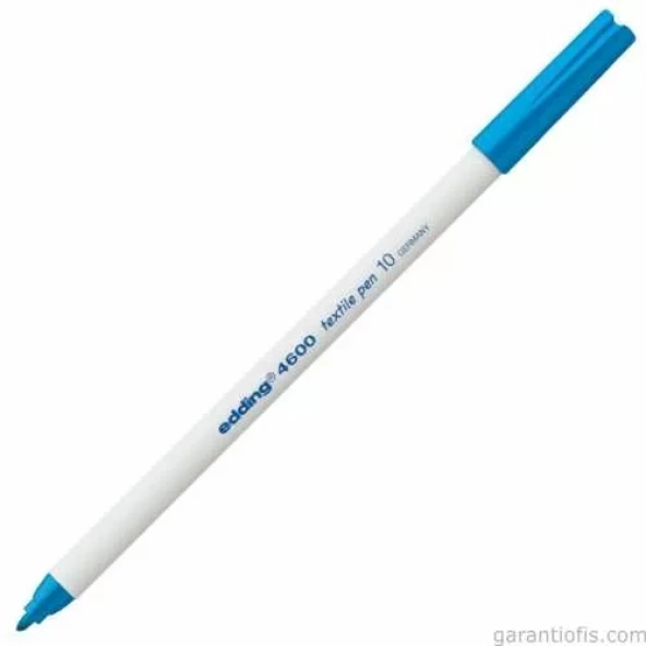 Edding 4600 Açık Mavi Kumaş Boyama Kalemi (T-Shirt/Tekstil Pen) ürün görseli 1