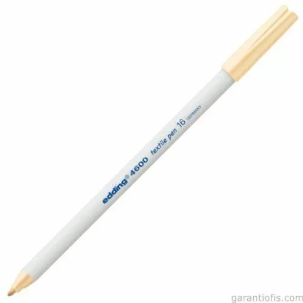 Edding 4600 Açık Turuncu Kumaş Boyama Kalemi (T-Shirt/Tekstil Pen) ürün görseli 1