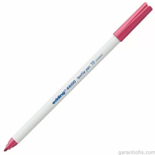 Edding 4600 Carmina Kırmızısı Kumaş Boyama Kalemi (T-Shirt/Tekstil Pen) ürün görseli 1
