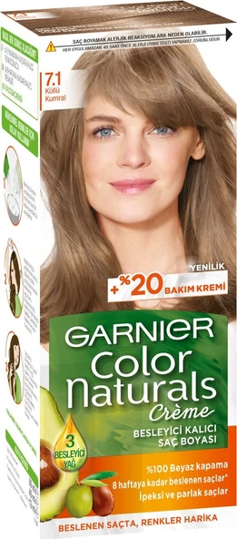 Garnier Color Naturals 7/1 - Küllü Kumral Saç Boyası ürün görseli 1