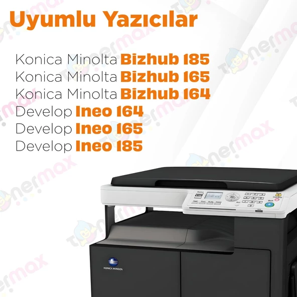 Develop TN-116 Muadil Toner / İneo 164 / 165 / 185 - Resim 9