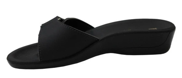 Ceyo Siena-4 Siyah Ortapedik Bayan Terlik & Sandalet - Resim 3