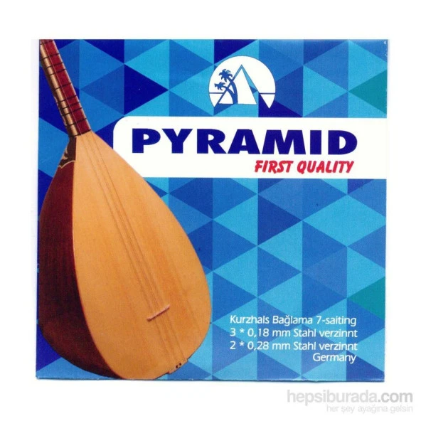 Pyramid Premium Kalite Kısa Sap Bağlama Teli ürün görseli 1