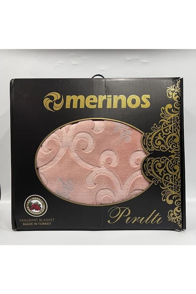 MERİNOS PIRILTI BATTANİYE ÇİFT KİŞİLİK PUDRA ürün görseli 1