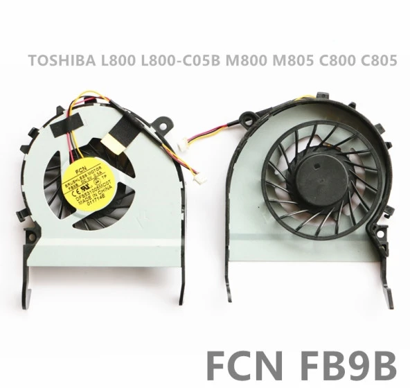 Toshiba Satellite L800 L800-C05B M800 M805 C800 C805 Notebook Cpu Fanı DFS531005MC0T FB9B ürün görseli 1