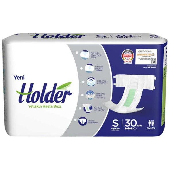 Holder Hasta Bezi Bel Bantlı Small 30'lu ürün görseli 1