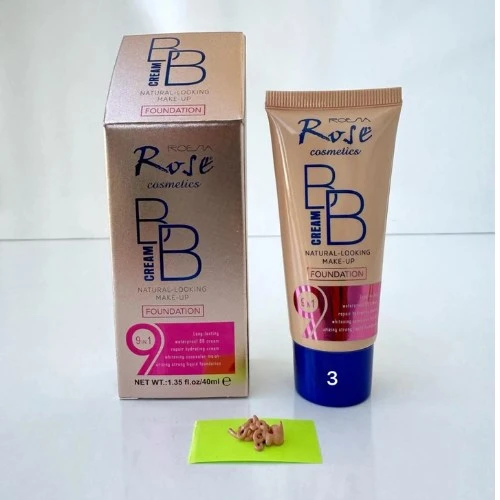Roesia Rose Cosmetics  Krem Fondöten No:3 YENİ ürün görseli 1
