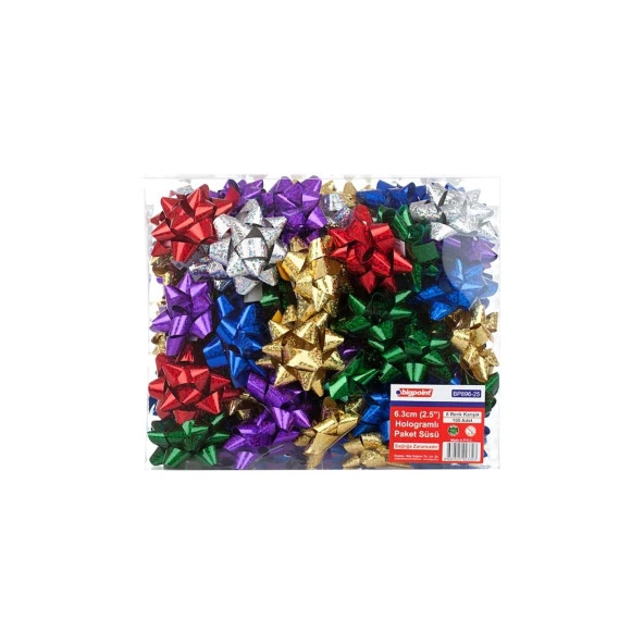 Bigpoint Paket Süsü Hologram 2.5" 6.3 CM Paket Süsü 100 Lü Paket ürün görseli 1