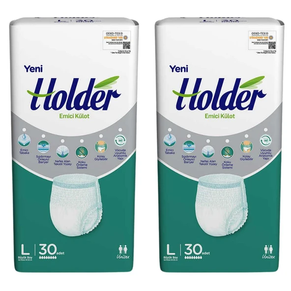 Holder Emici Large Büyük 60 Adet Külot Hasta Bezi ürün görseli 1