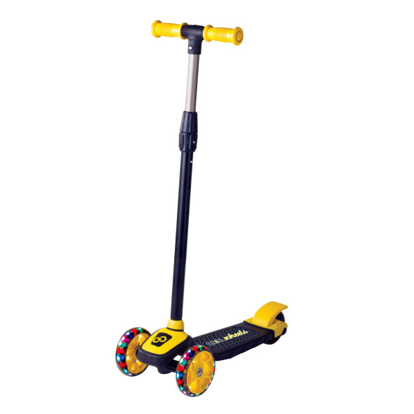 Scooter Çocuk Scooter Işıklı Slikon Teker Sarı 40 Kg Taşıma ürün görseli 1