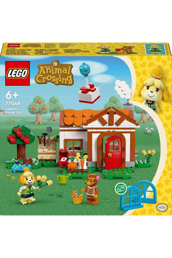 LEGO ® Animal Crossing™ Isabelle Ev Ziyaretinde 77049 - 6 Yaş ve Üzeri İçin Yapım Seti (389 Parça) ürün görseli 1