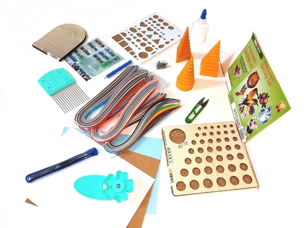 Hayal Profesyonel Quilling Seti - Set No:8 (yeni ürün seti ) ürün görseli 1