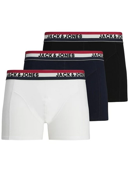 Jack Jones Waıstband 3 LÜ Paket Erkek Boxer 12171265 ürün görseli 1