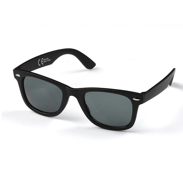 Di Caprio DC18196M Mat Siyah Kare Model Unisex Güneş Gözlüğü ürün görseli 1