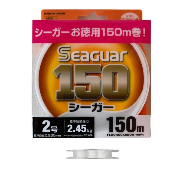Seaguar 150 0.235mm %100 Fluoro Carbon Misina 150mt ürün görseli 1