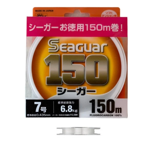 Seaguar 150 0.435mm %100 Fluoro Carbon Misina 150mt ürün görseli 1