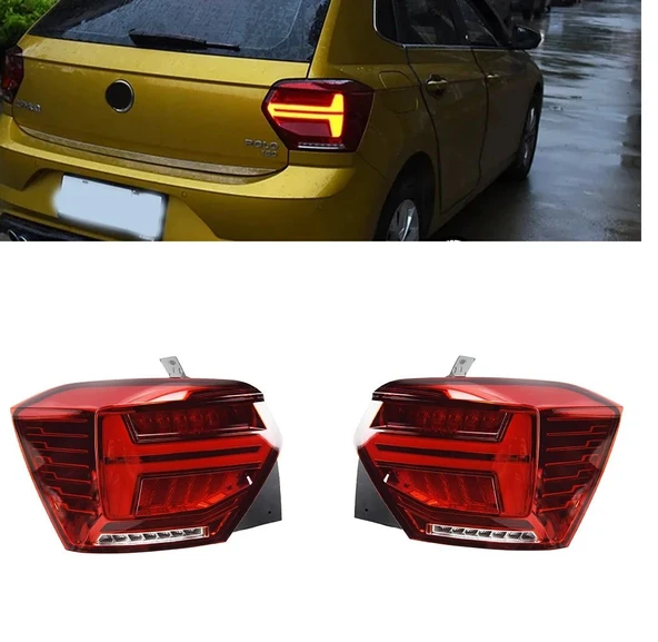 AUTOGP Vw polo aw1 stop lambası ledli q2 görünüm 2018+ ürün görseli 1