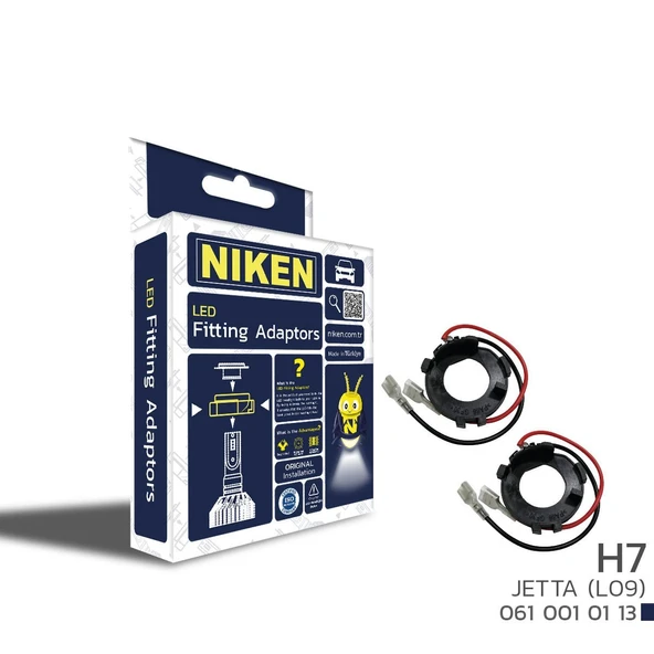 NİKEN H7 JETTA (L09) Led xenon montaj aparatı adaptörü ürün görseli 1