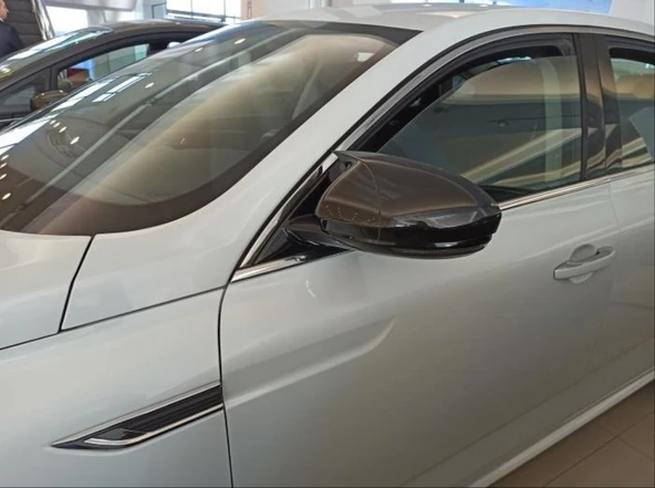 AUTOGP Renault megane 4 ayna kapağı yarasa siyah boyalı 2015+ ürün görseli 1