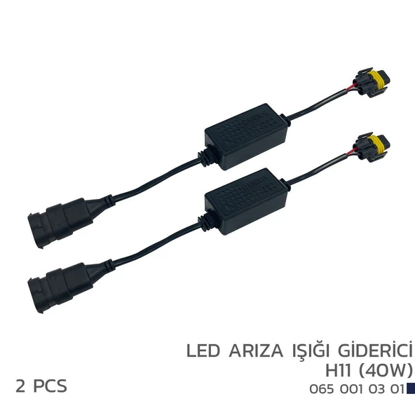 NİKEN Led Arıza Işığı Giderici Canbus Aparatı H11 (40W) 2 adet ürün görseli 1