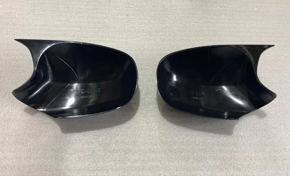 AUTOGP Bmw e90 ayna kapağı yarasa model pianoblack - Resim 4