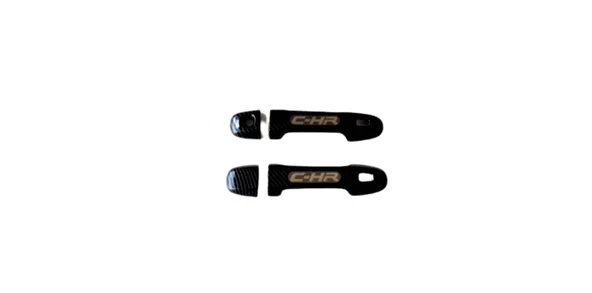 AUTOGP TOYOTA C-HR 2016-2019 YAZILI DIS KAPI KOLU KAPLAMA SMART KEY KARBON ürün görseli 1