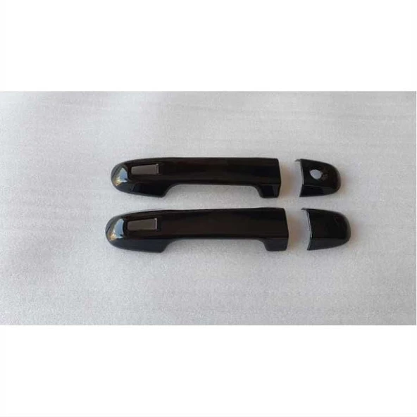 AUTOGP TOYOTA C-HR 2016-2019 KAPI KOLU KAPLAMA PIANO BLACK (SMART KEY) ürün görseli 1