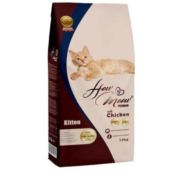 How Meow Tavuklu Yavru Kedı Maması 15 Kg ürün görseli 1