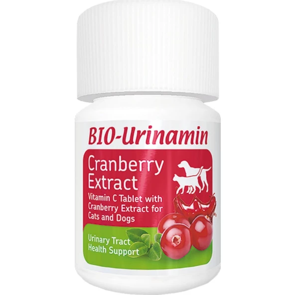 Biopetactive Urinamin Kedi ve Köpek Vitamin C 40 Tablet 12 gr ürün görseli 1