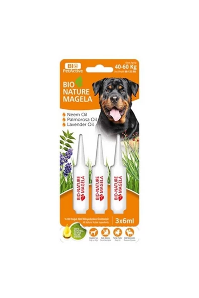Biopetactive Nature Magela Köpek Damlası 40-60 Kg 3x6 Ml ürün görseli 1