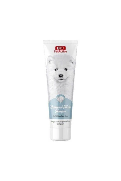 Biopetactive Diamond Beyaz Tüylü Köpek Şampuanı 250 ml ürün görseli 1