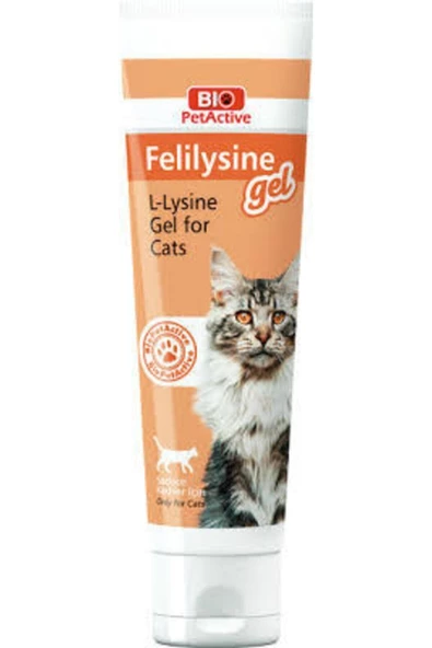 Biopetactive Felilysine Jel Kediler İçin Vitamin Pasta 100 ml ürün görseli 1