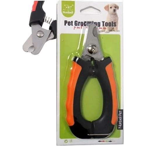 Nunbell Kedi ve Köpekler İçin Tırnak Makası 12 cm Turuncu ürün görseli 1