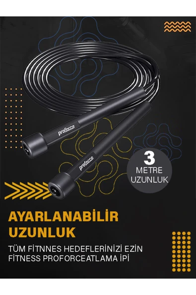 Proforce Siyah Atlama Ipi Atp-3000 ürün görseli 1