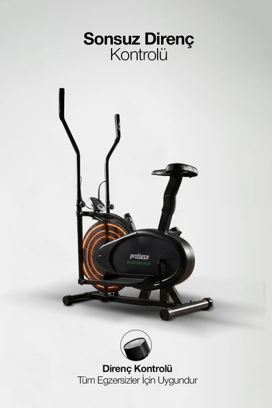 Proforce Blackway Eliptik Kondisyon Bisikleti - Resim 4