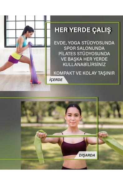 Proforce Pilates Lastiği Hafif Rb Hm - Resim 3