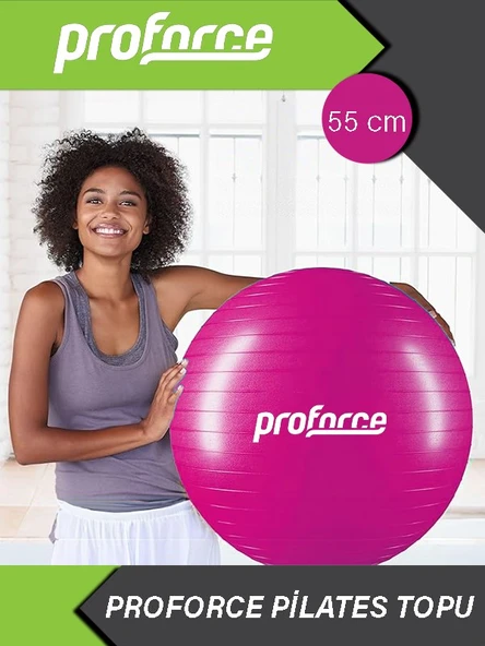 Proforce Plt 55 Cm. Pılates Topu 900gr ürün görseli 1