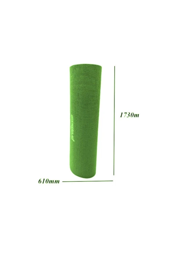 Proforce Yoga Minderi 0,60cm Mat Yeşil - Resim 4