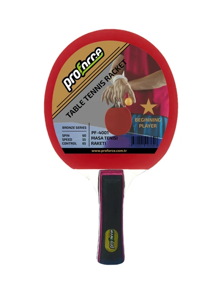 Proforce Masa Tenisi Raketi Ve Kılıfı 1 Yıldız Pf 4001 ürün görseli 1
